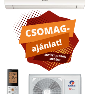 Csomagajánlat- Gree Comfort Pro 3,5 kW klímakészülék telepítéssel