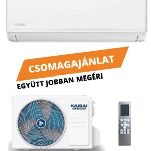 Csomagajánlat- Kaisai Ice 3,5 kW klímakészülék telepítéssel