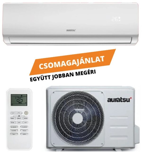 Csomagajánlat- Auratsu Osaka 3,5 kW klímakészülék telepítéssel
